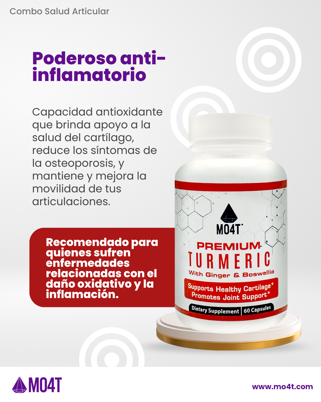 PREMIUM TURMERIC - Cúrcuma anti-inflamatoria premium